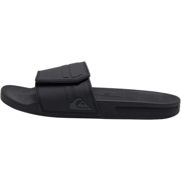 2026 Quiksilver Männer Rivi Slide Adjust Schieber AQYL101038 - Black / Grau / Black